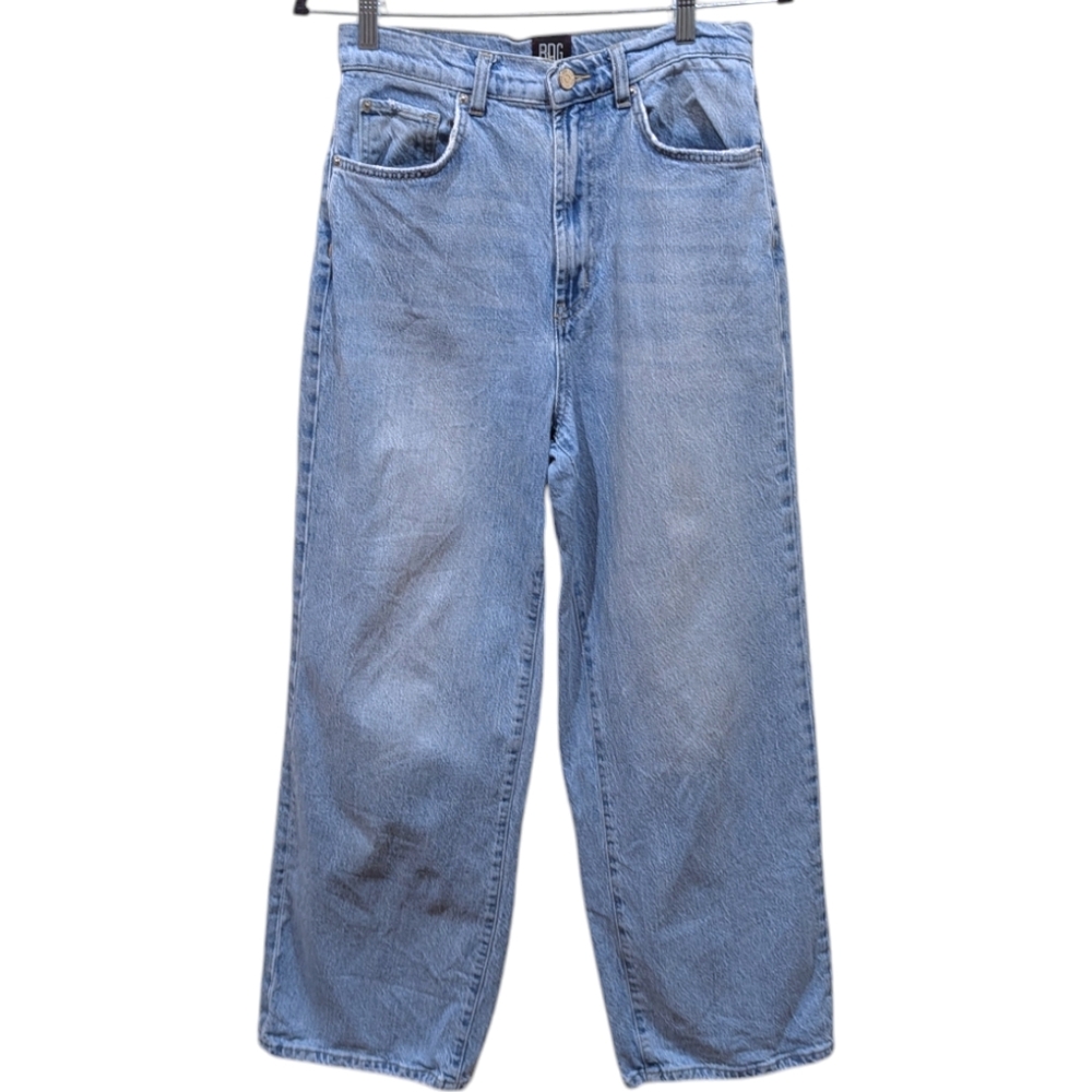 BDG High & Wide Ankle Jeans in Light Blue (30)